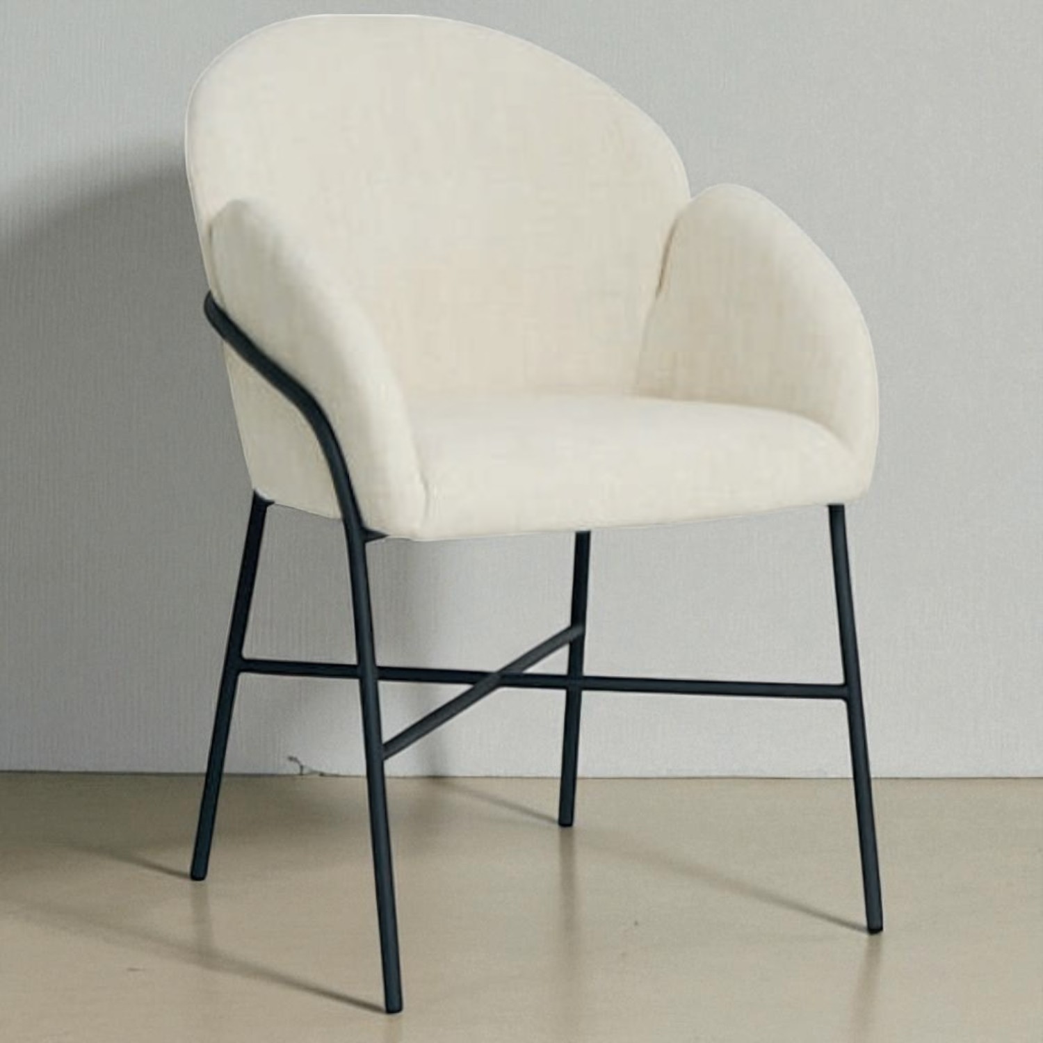 Foto 3 pulgar | Silla Ocasional Tamy Tela Beige