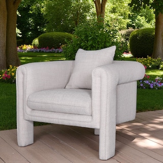 Foto 2 | Sillón Ocasional Barby Gris