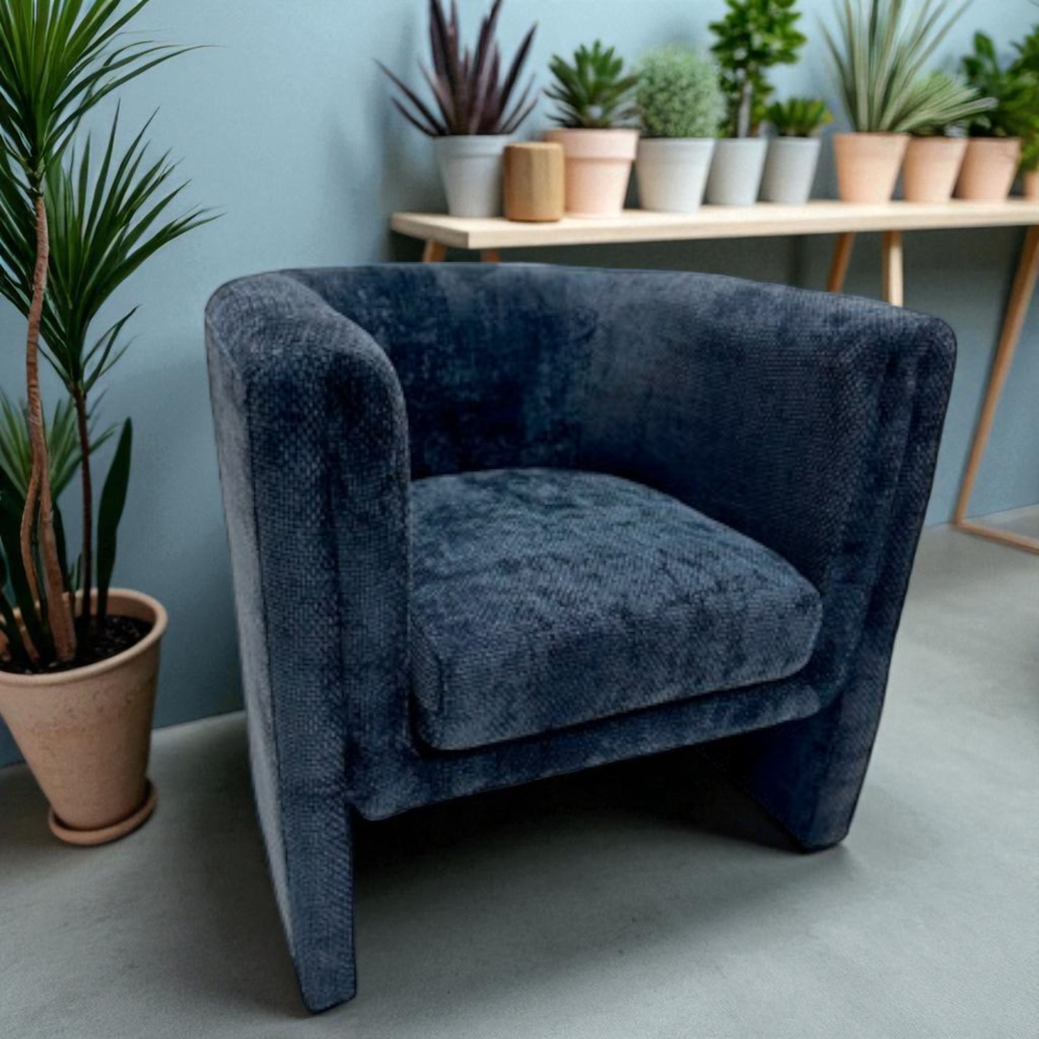 Foto 3 pulgar | Sillon Seul Black Azul
