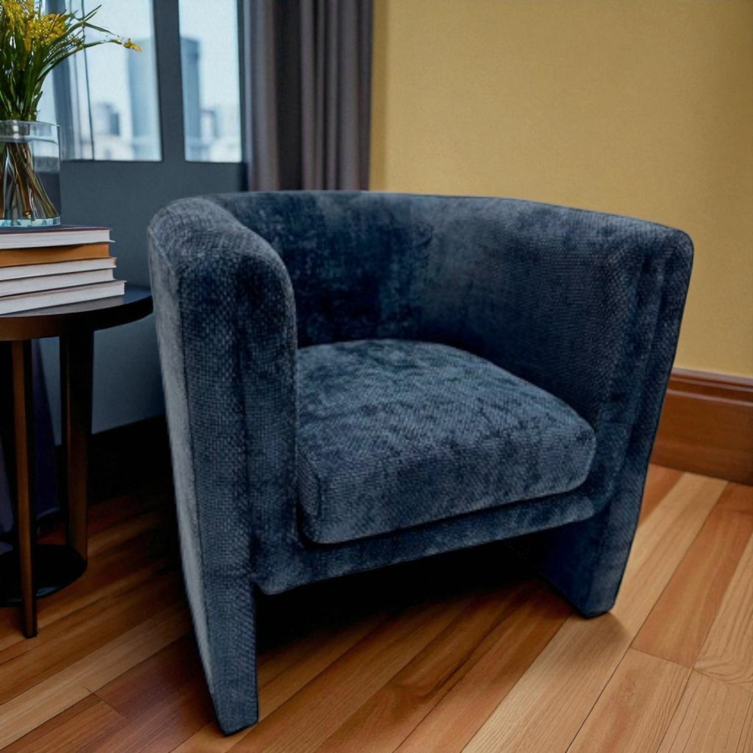 Foto 4 pulgar | Sillon Seul Black Azul