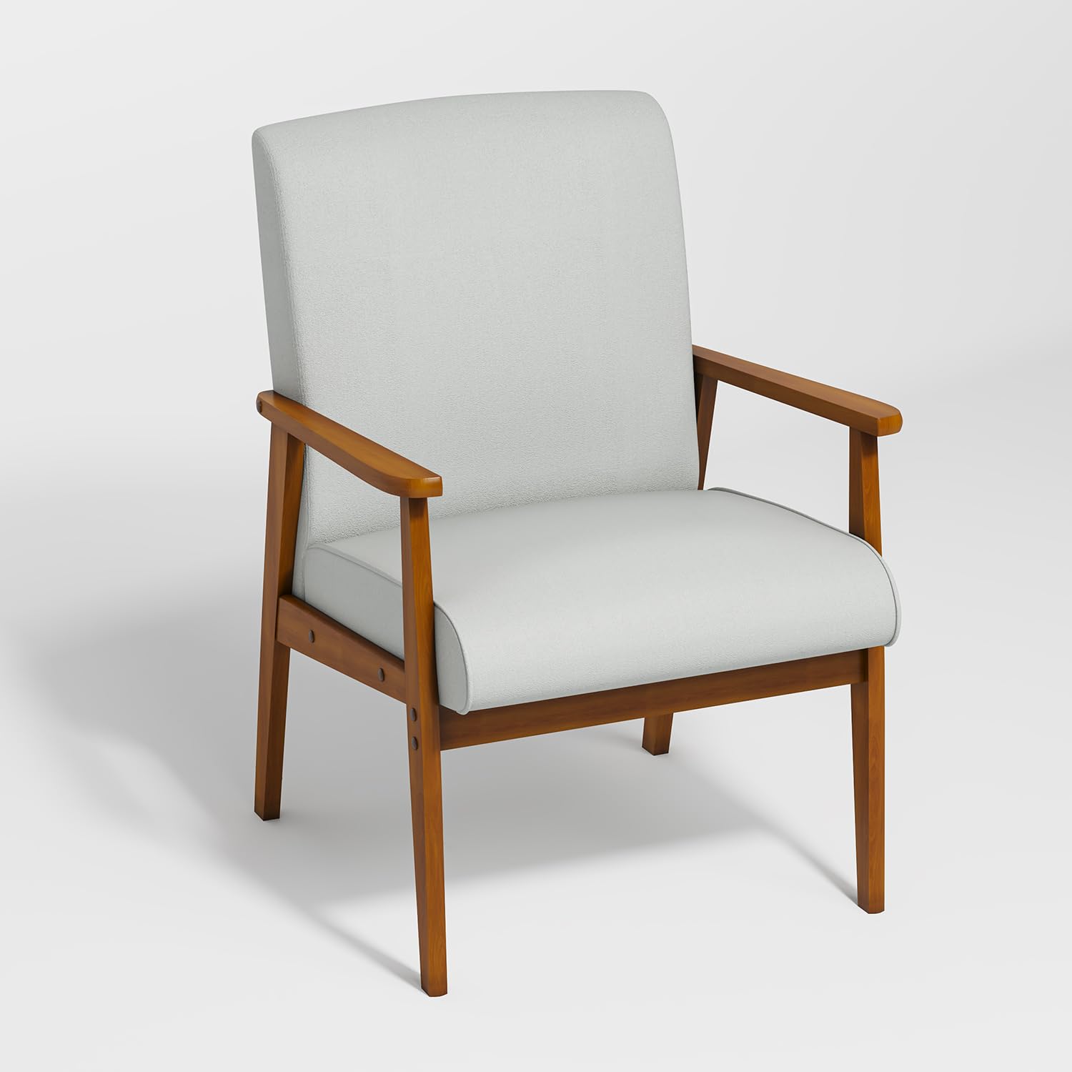 Foto 1 | Silla Decorativa Furniturer Bruqax Beige 60 X 62 X 87.5 Cm