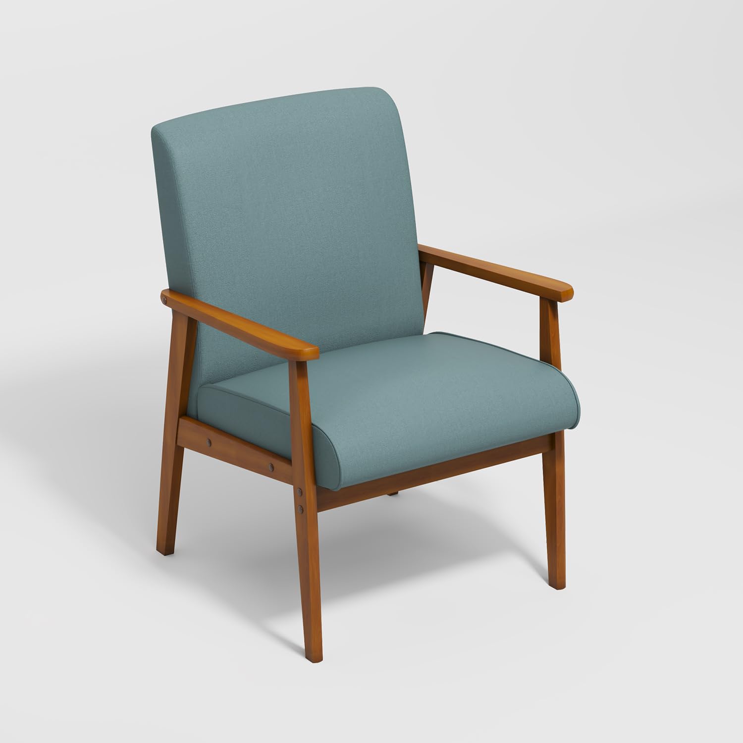Foto 2 pulgar | Silla Decorativa Furniturer Bruqax Verde 60 X 62 X 87.5 Cm