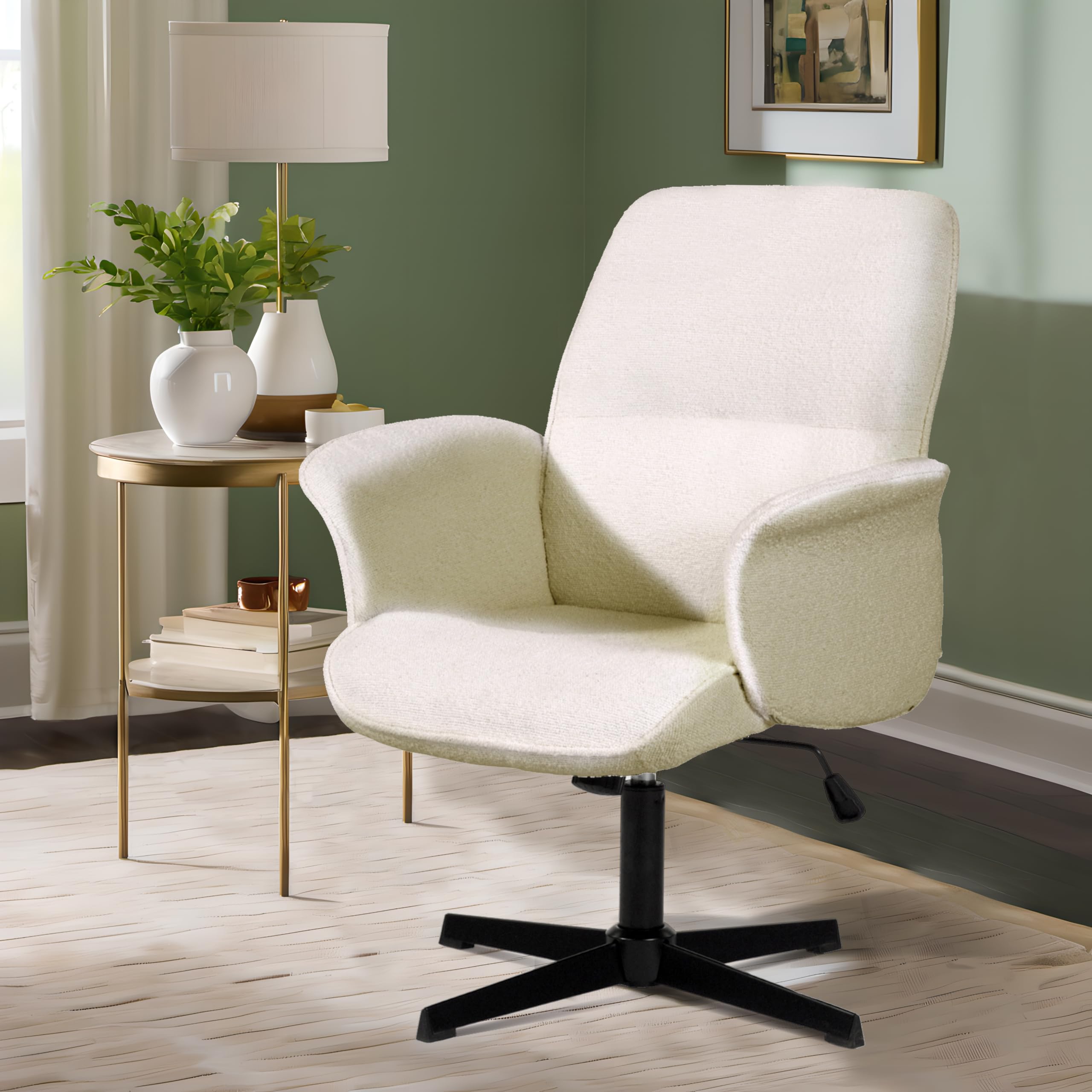 Foto 2 pulgar | Silla FurnitureR Thomasina Blanca
