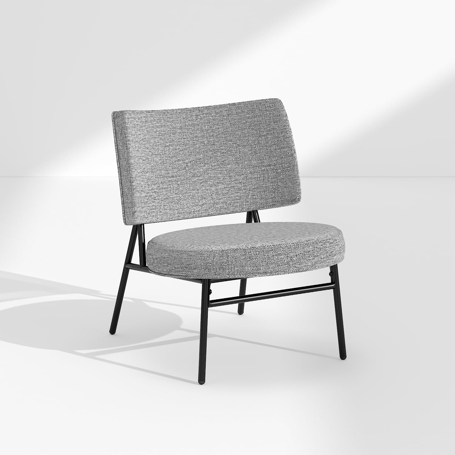 Foto 2 pulgar | Silla Decorativa Furniturer Herchel Gris