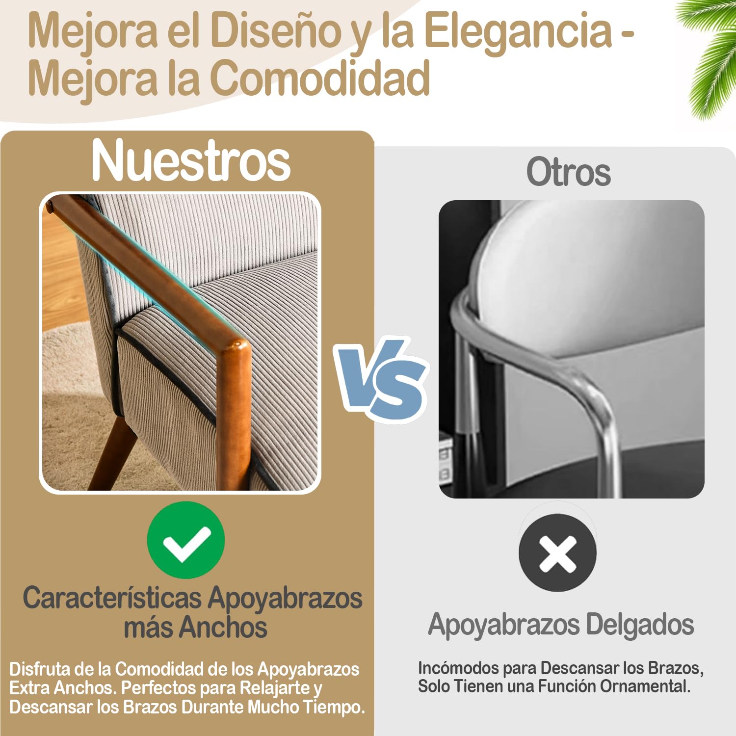 Foto 6 pulgar | Silla Decorativa Furniturer Doggy Gris