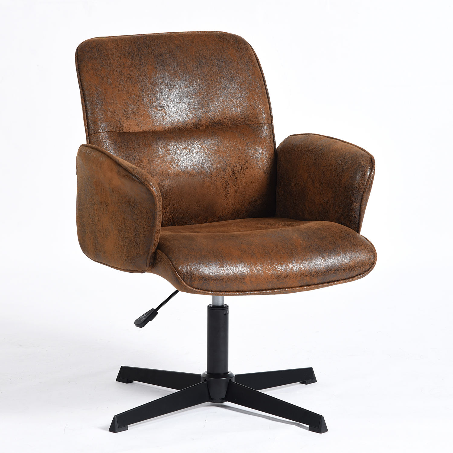 Foto 1 | Silla de Oficina Furniturer Thomasina Café