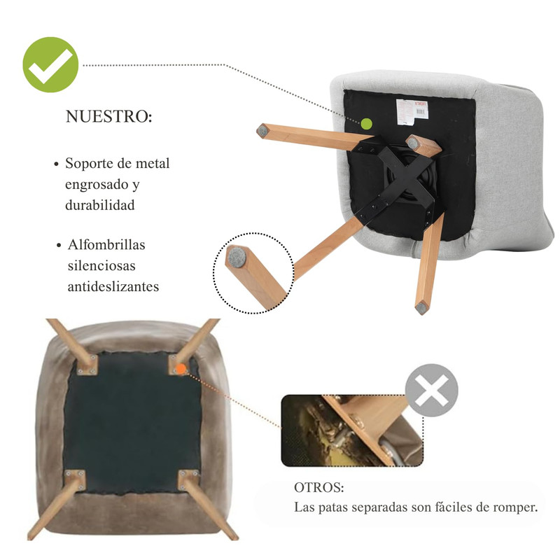 Foto 9 pulgar | Siila Sillón Individual Ggiratoria 360° Beige Gomyhome