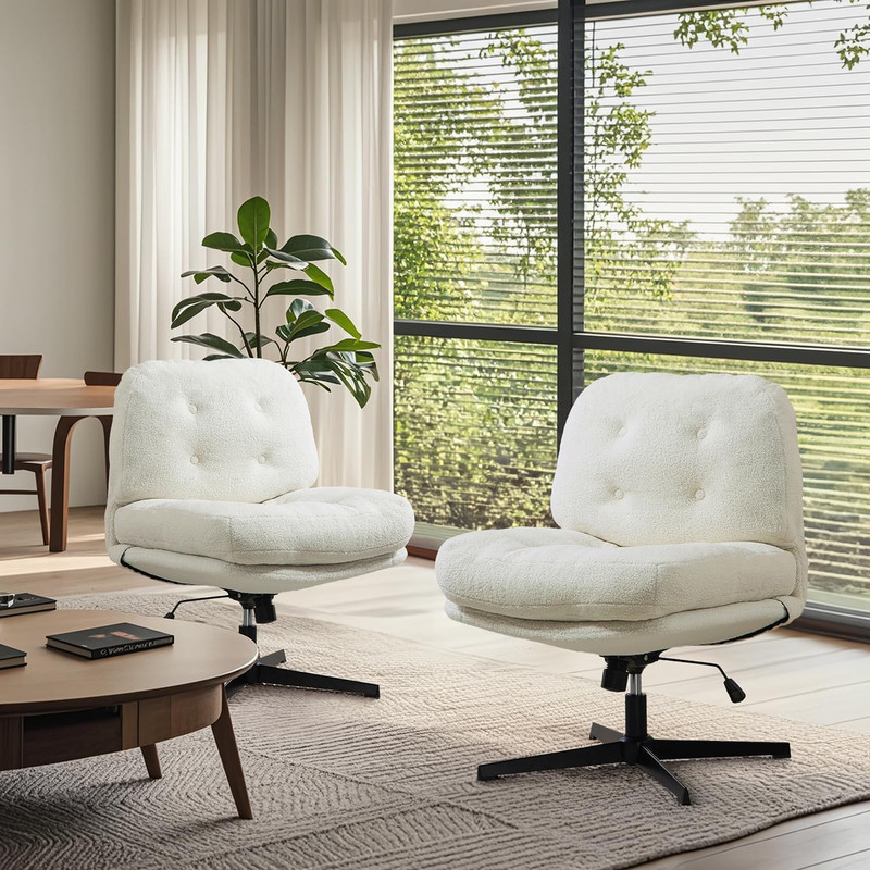 Foto 3 | Sillon Ocasional Individual Con Giro De 360 ​​grados Rojo Gomyhome