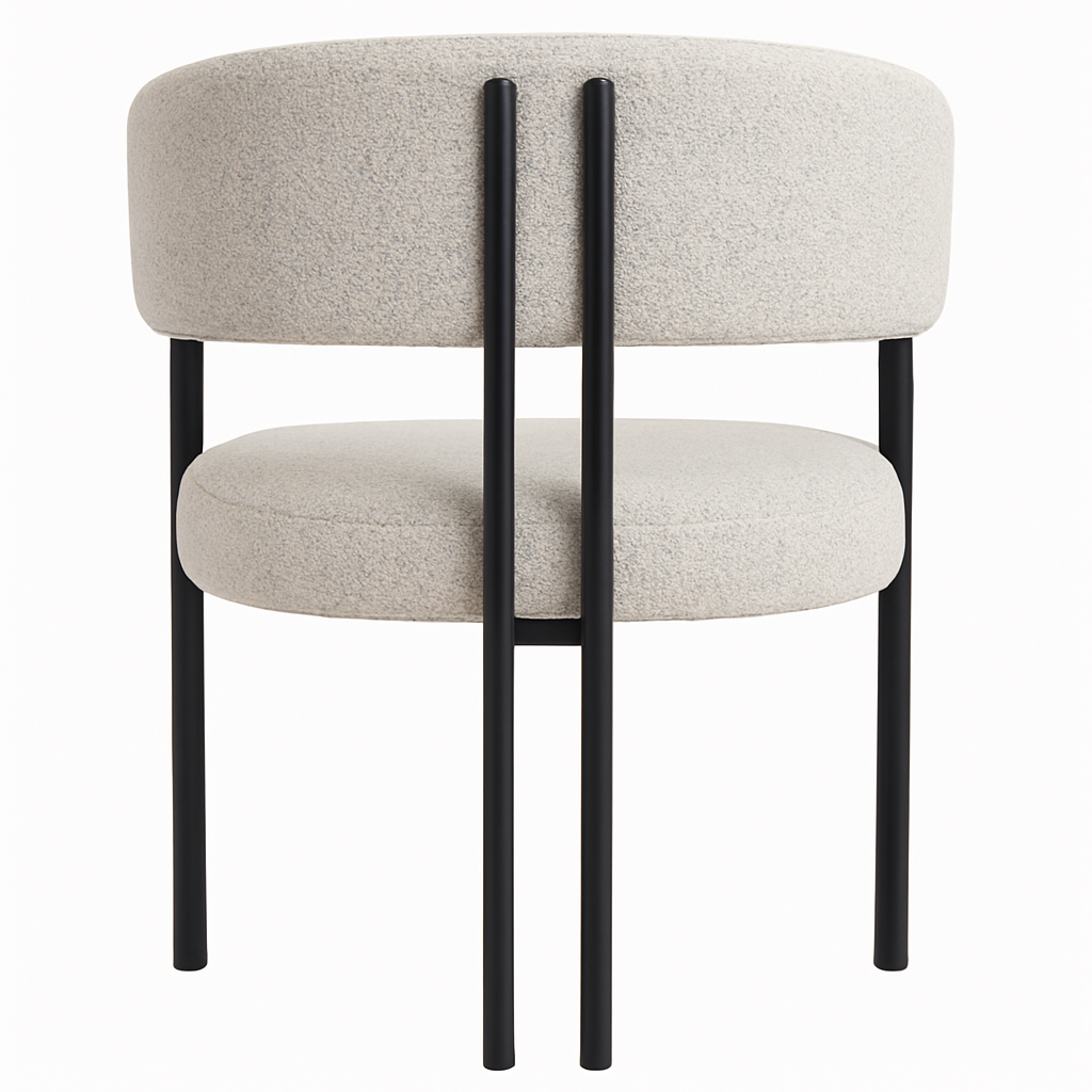 Foto 3 pulgar | Sillon Saul Tela Beige