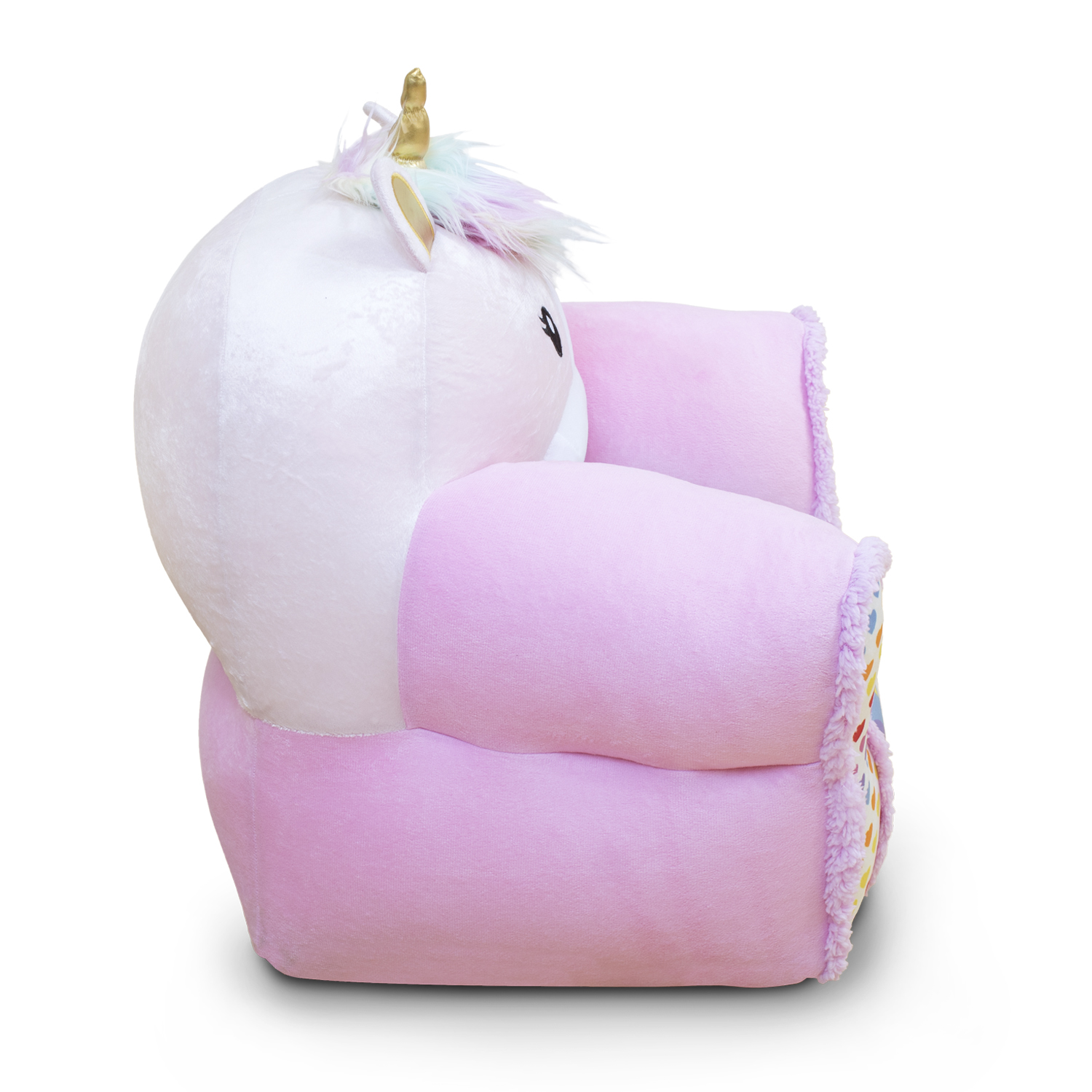 Foto 4 pulgar | Sillón Infantil Andromeda Inc Unicornio color Rosa