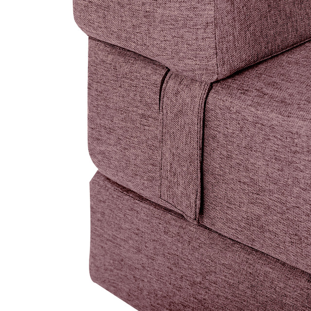 Foto 5 pulgar | Sofá Cama Plegable Individual Atlas Basics Rosa