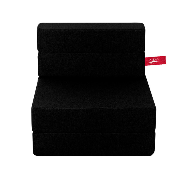 Foto 2 | Sofá Cama Plegable Individual Atlas Basics Negro