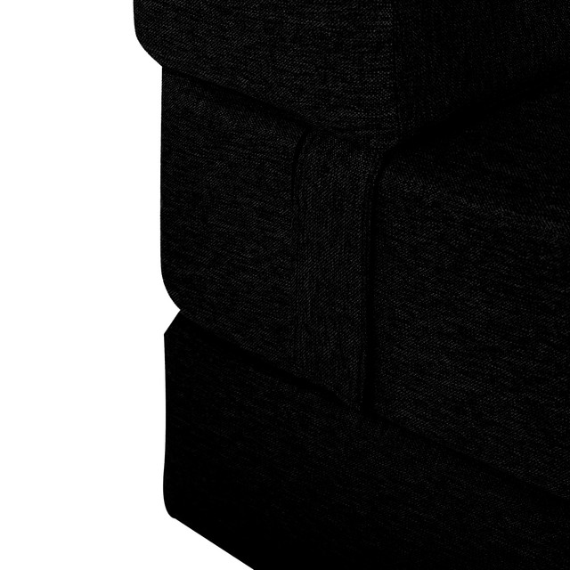 Foto 5 pulgar | Sofá Cama Plegable Individual Atlas Basics Negro