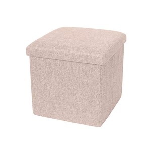 Foto 1 | Puff Silla Cubo Organizador Plegable Cajón Almacenador Eo Safe Imports