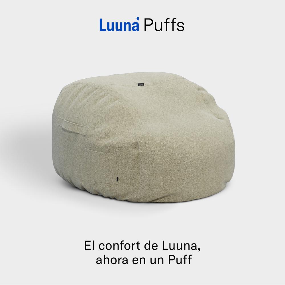 Foto 3 pulgar | Puff Luuna Salt Cómodo Relleno de Espuma Ajustable Tamaño Regular