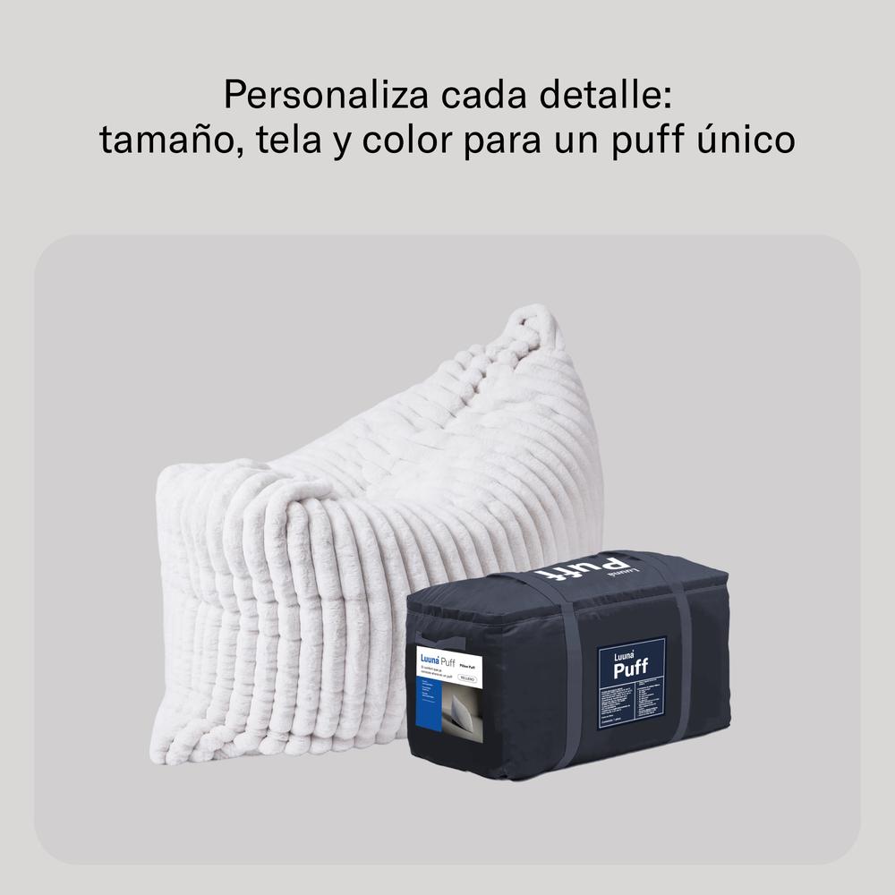Foto 4 | Pillow Puff Luuna Ice Cómodo Relleno de Espuma Ajustable Tamaño Grande