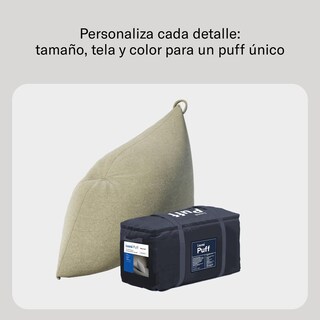 Foto 4 | Pillow Puff Luuna Salt Cómodo Relleno de Espuma Ajustable Tamaño Grande