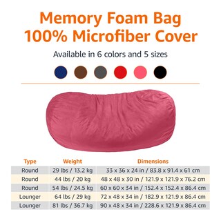 Foto 3 | Tumbona Amazon Basics De Espuma Viscoelástica De 7 Pies, Rosa - Venta Internacional.