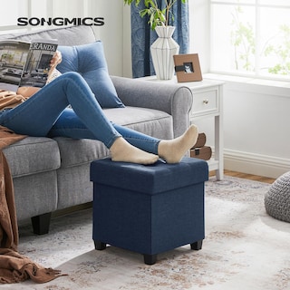 Foto 2 | Reposapiés Songmics Azul - Venta Internacional