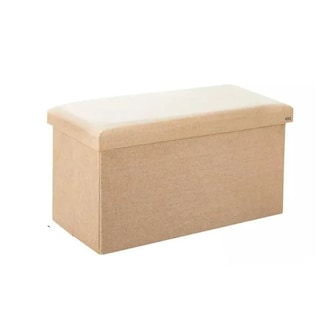 Foto 1 | Silla Cuboid Plegable con Cajón Almacenador Eo Safe Imports Esi-20751 Beige