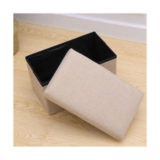 Foto 3 | Silla Cuboid Plegable con Cajón Almacenador Eo Safe Imports Esi-20751 Beige