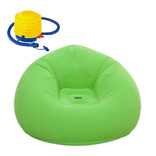 Foto 2 | Puff Sillón Inflable Eo Safe Imports Esi-20757 Verde