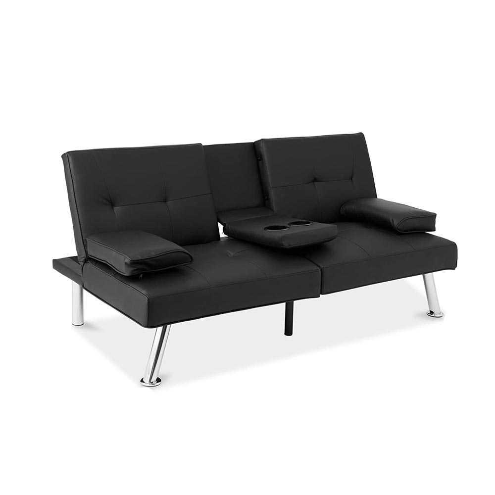 Sofá Cama Vanlig Loveseat color Negro