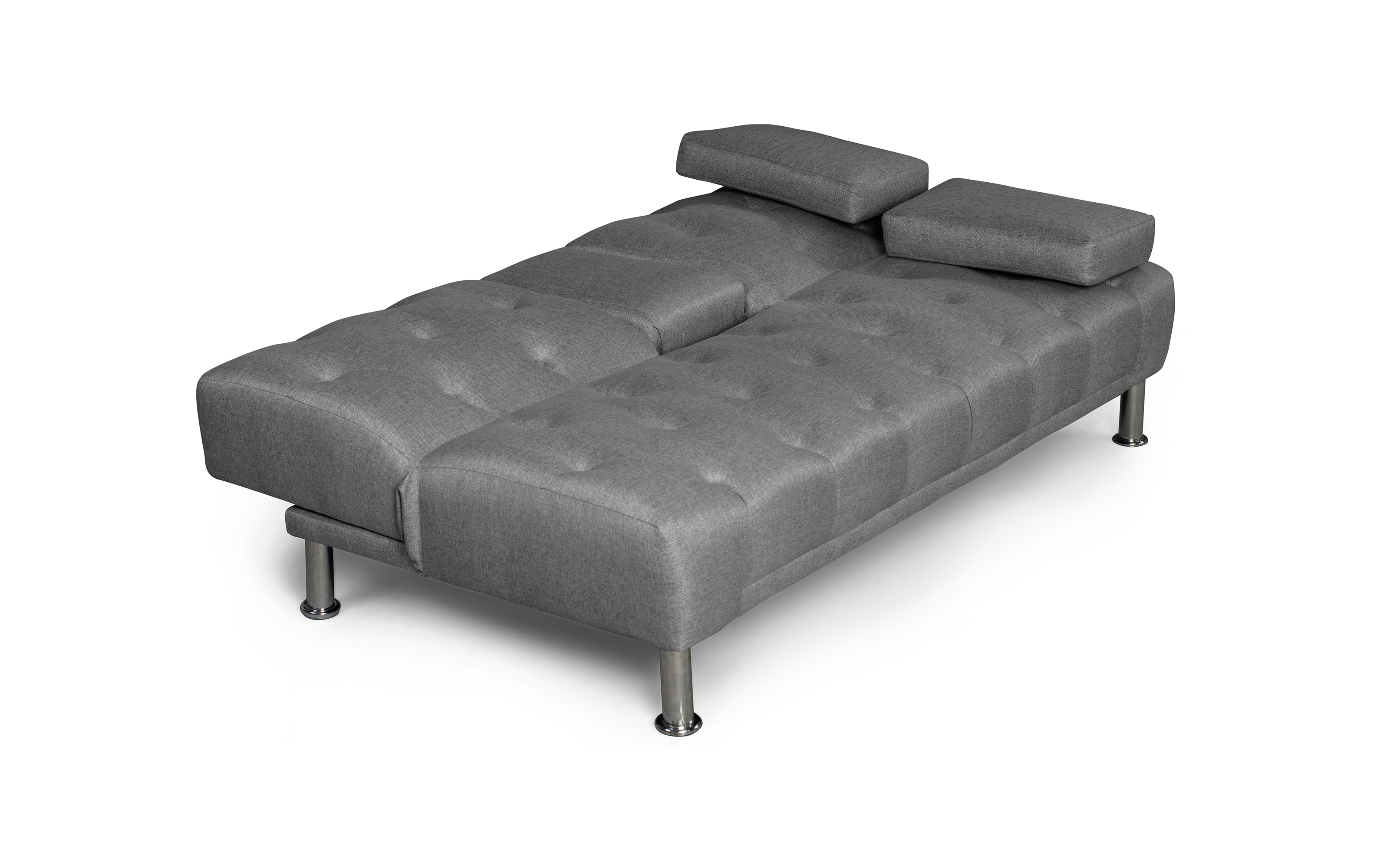 Foto 5 | Sofá Cama Caroli con Portavaso color Gris