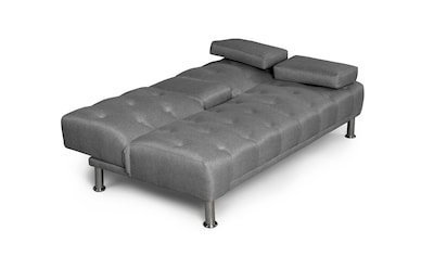 Foto 5 | Sofá Cama Caroli con Portavaso color Gris