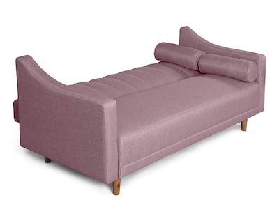 Foto 4 | Sofá Cama Calia color Rosa Varias Posiciones