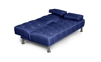 Foto 3 | Sofá Cama Caroli con Portavaso color Azul