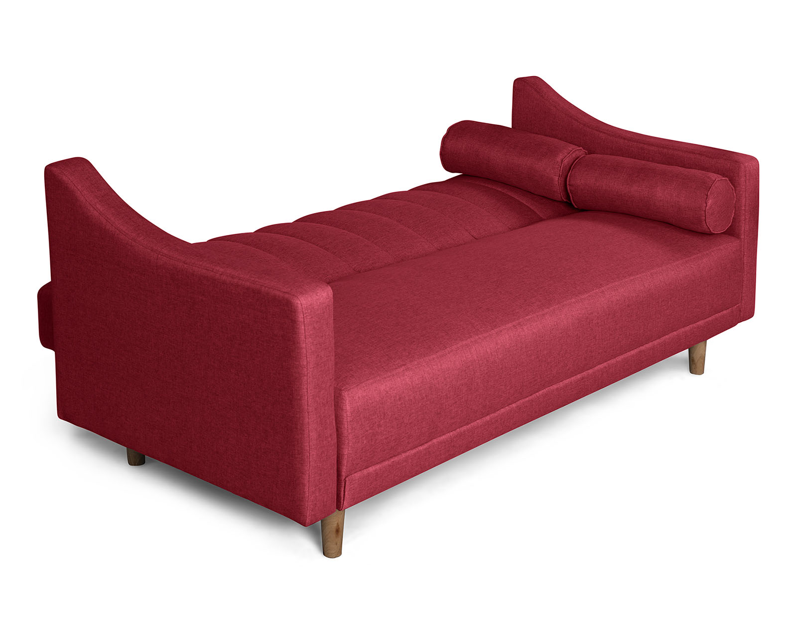 Foto 5 pulgar | Sofá Cama Calia color Palo de Rosa