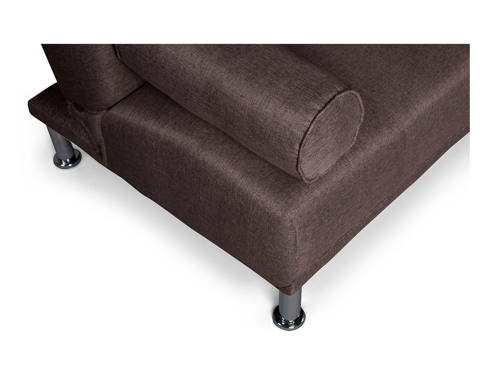 Foto 4 pulgar | Sofá Cama Coffey color Marrón con Portavasos