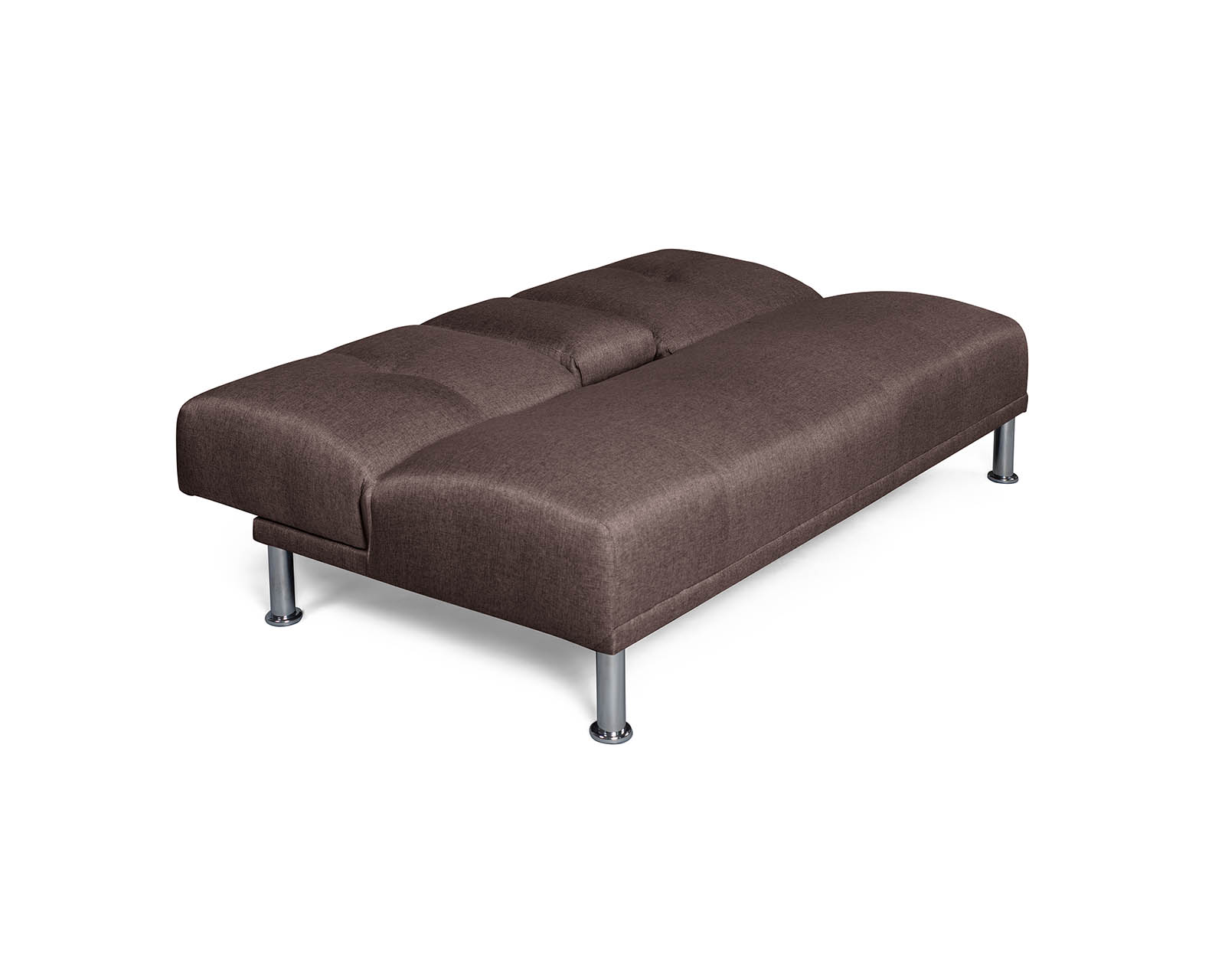 Foto 6 pulgar | Sofá Cama Coffey color Marrón con Portavasos