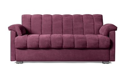 Foto 2 | Sofá Cama Mercury Morado Varias Posiciones