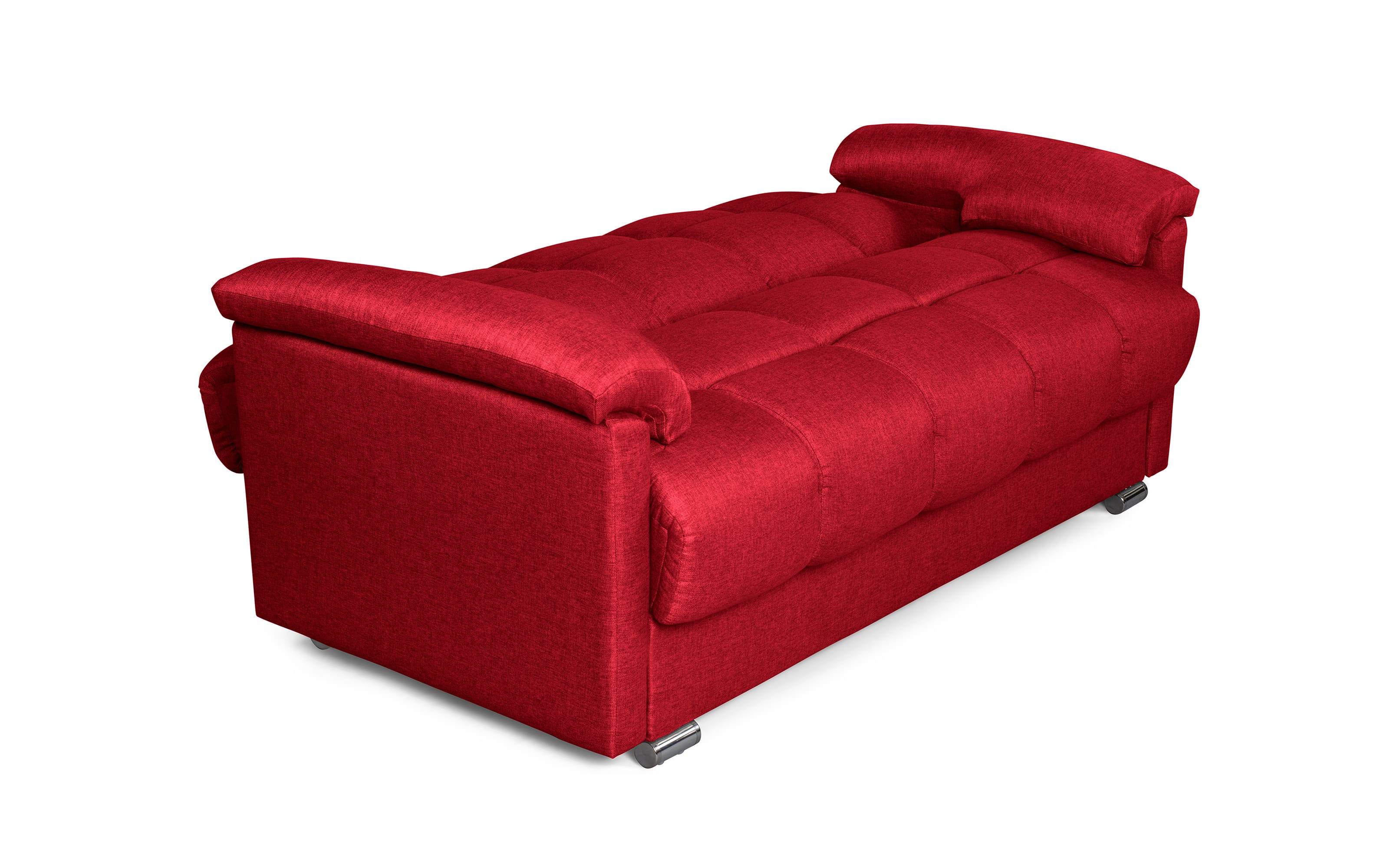 Foto 4 | Sofá Cama Meraki Rojo Varias Posiciones
