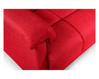 Foto 5 | Sofá Cama Meraki Rojo Varias Posiciones