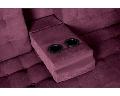 Foto 4 | Sofá Cama Sofantástico Zeppelin Makora Púrpura