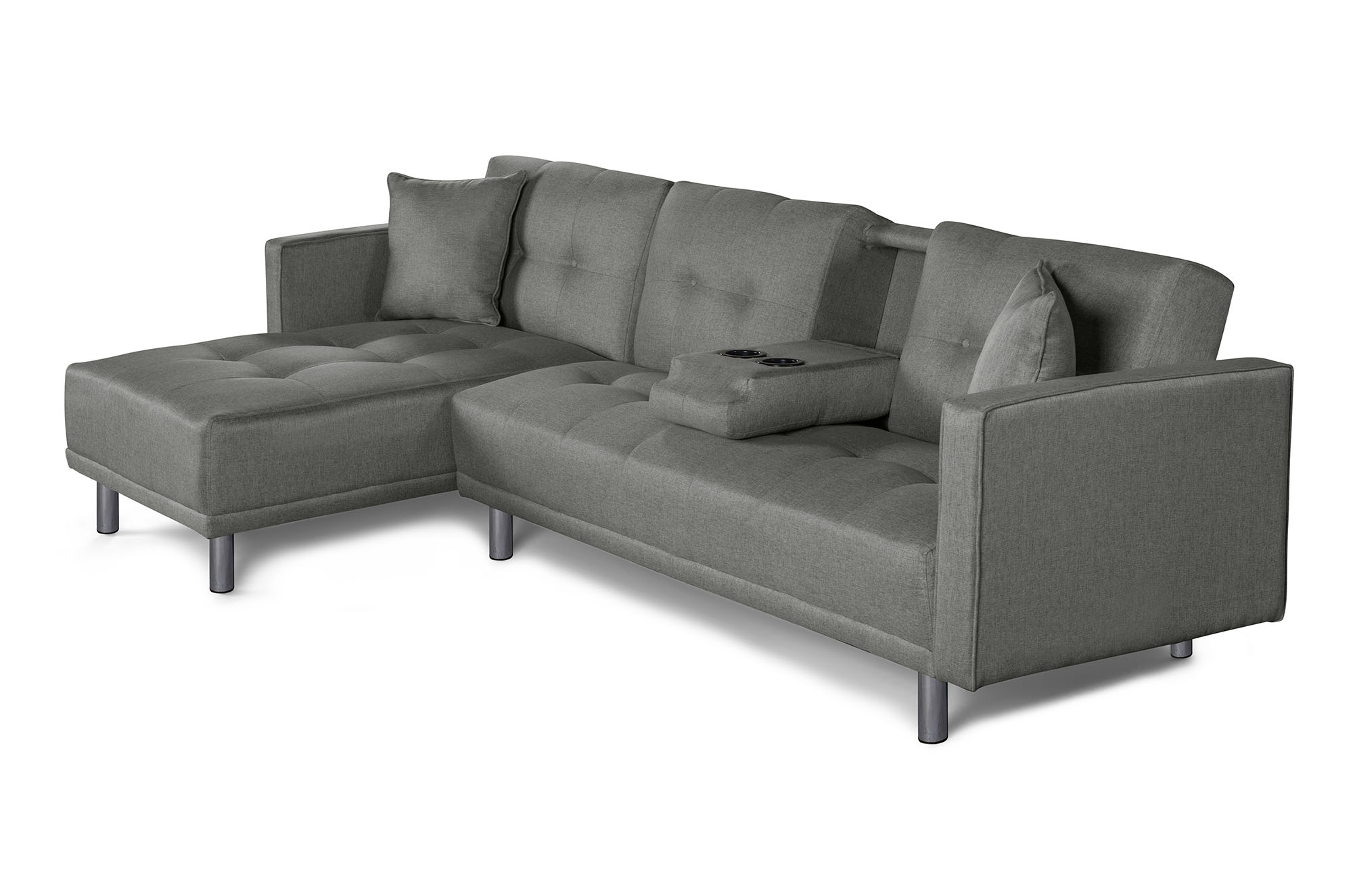 Foto 3 pulgar | Sala Modular Reversible Cosmic Harper color Gris Claro