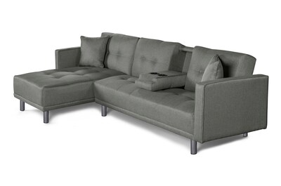 Foto 2 | Sala Modular Reversible Cosmic Harper color Gris Claro
