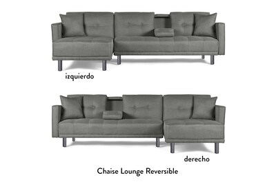 Foto 5 | Sala Modular Reversible Cosmic Harper color Gris Claro