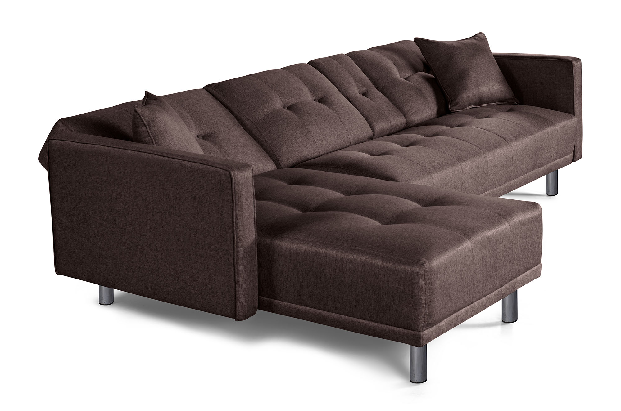 Foto 4 pulgar | Sala Modular Reversible Cosmic Harper color Chocolate
