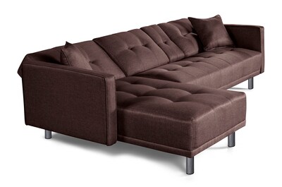 Foto 3 | Sala Modular Reversible Cosmic Harper color Chocolate