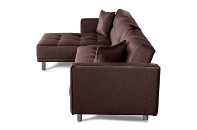 Foto 4 | Sala Modular Reversible Cosmic Harper color Chocolate