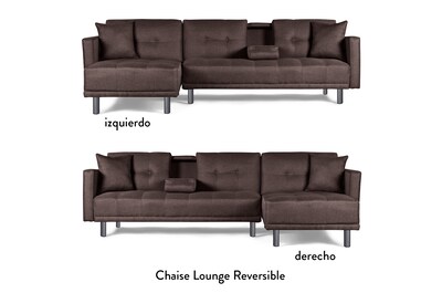 Foto 5 | Sala Modular Reversible Cosmic Harper color Chocolate