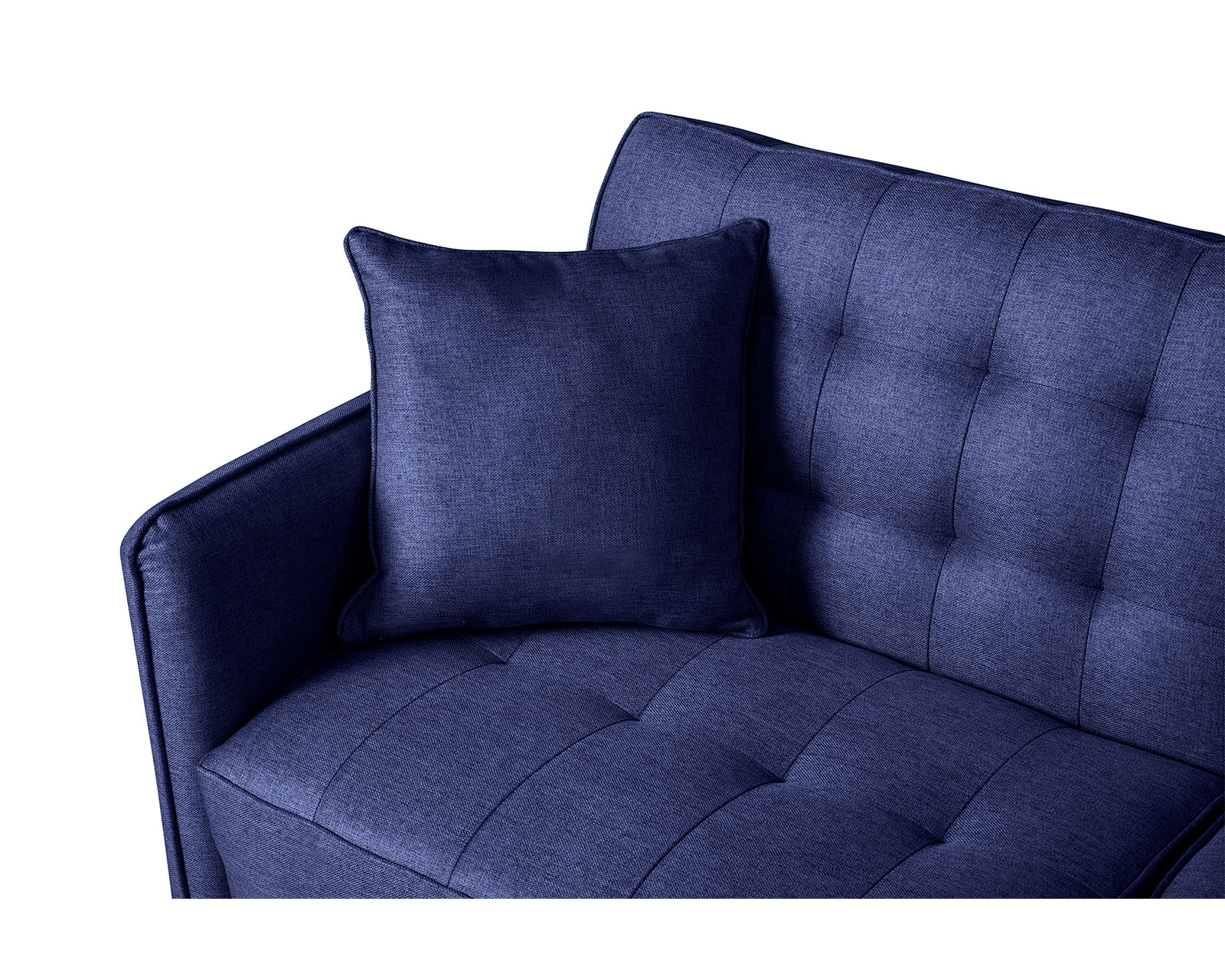 Foto 4 | Sofá Cama Prince Azul con Tecnología Beehive Airflex Foam