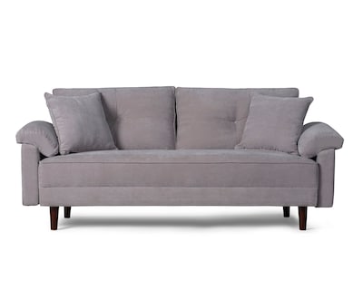 Foto 1 | Sofá Cama Makora Branson Gris Claro con Tecnología Beehive Airflex Foam