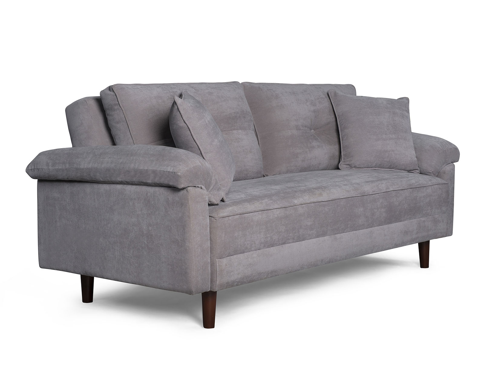 Foto 2 | Sofá Cama Makora Branson Gris Claro con Tecnología Beehive Airflex Foam