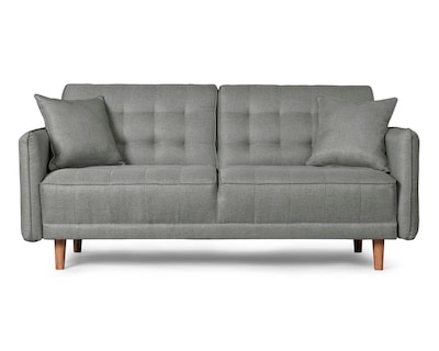Foto 1 | Sofá Cama Prince Makora con Tecnología Beehive Airflex Foam color Gris Claro