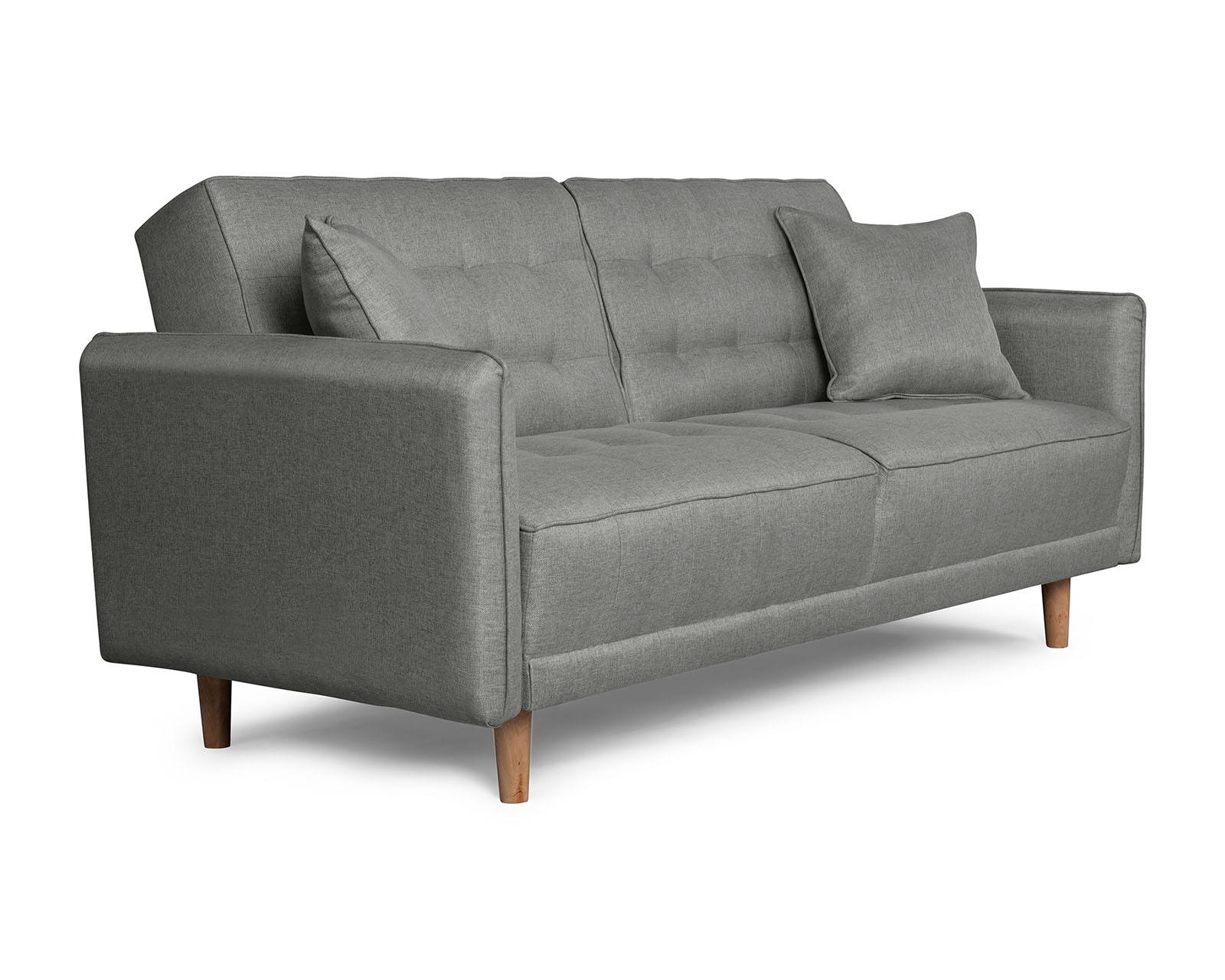Foto 3 pulgar | Sofá Cama Prince Makora con Tecnología Beehive Airflex Foam color Gris Claro